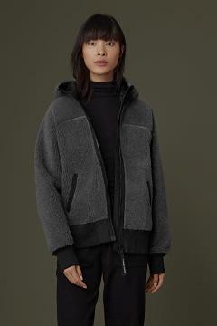 Ropa Canada Goose Mujer México - Simcoe Forro Polar Grises HR3519708